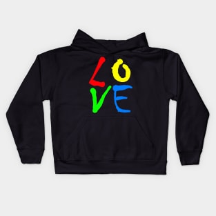 LOVE 3 Kids Hoodie